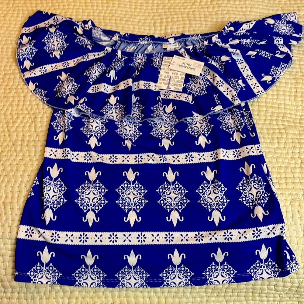 LuLaRoe Alana Large Resort Collection Top